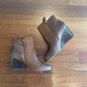 NWT Franco Sarto Leather Booties